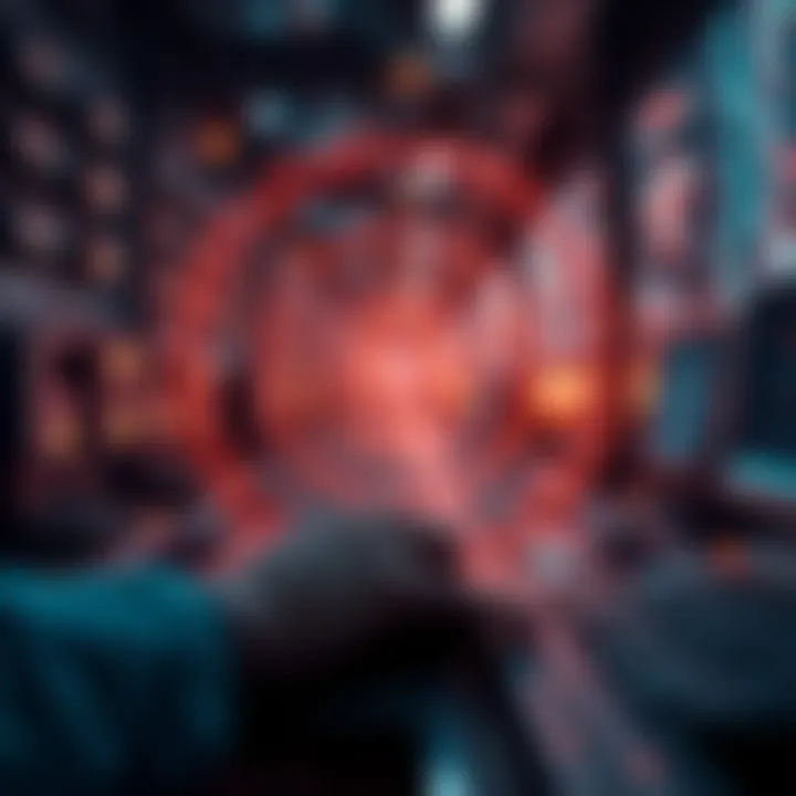 Futuristic concept of data protection technologies