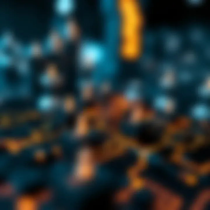 Infographic showcasing trends in blockchain technology enhanced by GPT