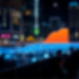 Visual representation of the hype cycle showcasing various technology stages.