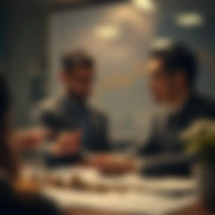 Investment strategy planning with financial charts