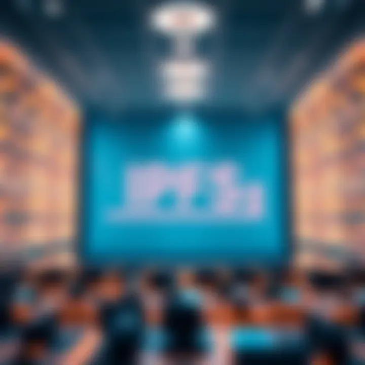 Visualization of IPFS architecture showing decentralized file storage