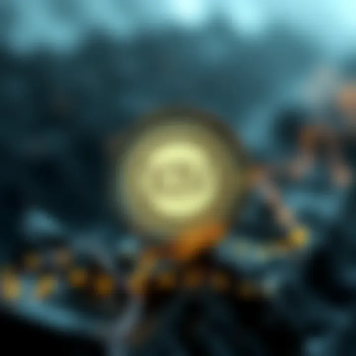 Understanding the Blockchain Behind KLV Coin Visual of blockchain technology concept