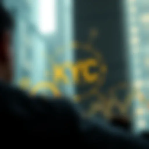 Understanding the Importance of KYC in Finance A conceptual illustration of KYC processes in the financial sector