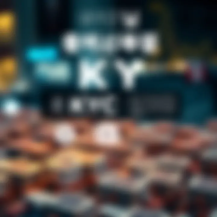 An infographic showing the benefits of KYC in risk management