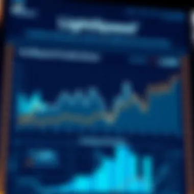 Graphical analysis of LightSpeed's portfolio performance and key success stories