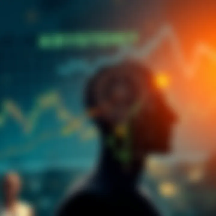 Infographic on market psychology during crashes