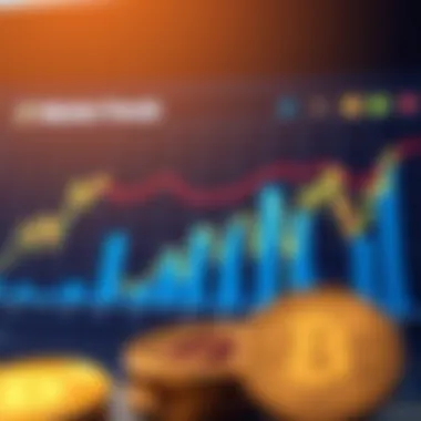 Chart showing market trends for new coins