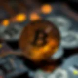 Conceptual representation of blockchain technology