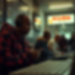 A visual representation of the evolution of memes through digital history