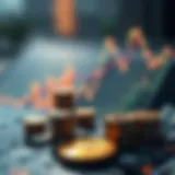 Conceptual representation of digital asset management with blockchain technology