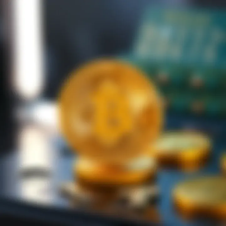 Illustration of cryptocurrency withdrawal process