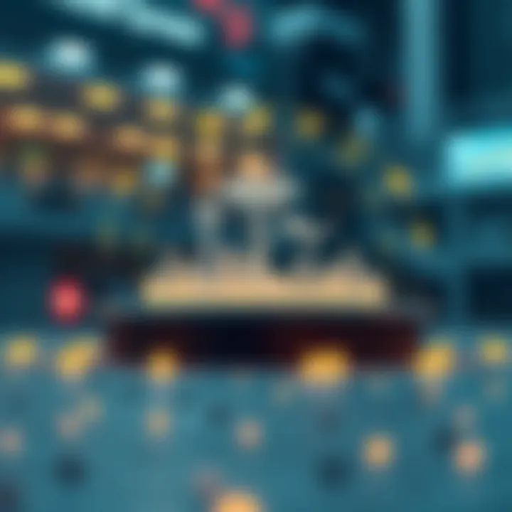 Visualization of decentralized finance ecosystem