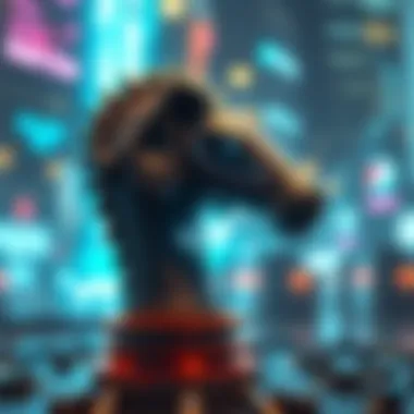 Future Technological Advancements in NFTs Futuristic depiction of technology advancements in NFTs