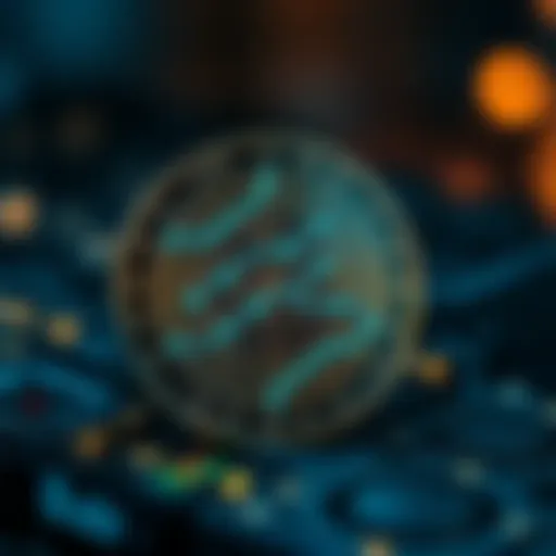 Visual representation of Numerai coin concept