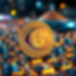 Representation of Open Campus Coin in blockchain