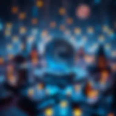 OrcaCoin in the Blockchain Ecosystem Visual depiction of blockchain ecosystem highlighting OrcaCoin's role