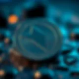 Conceptual representation of OTX Coin and its features