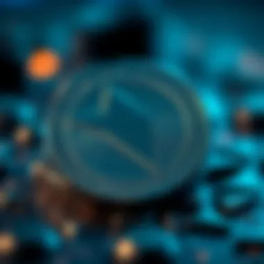 Conceptual representation of OTX Coin and its features