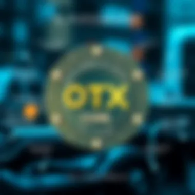 Graphical analysis of OTX Coin's functionalities