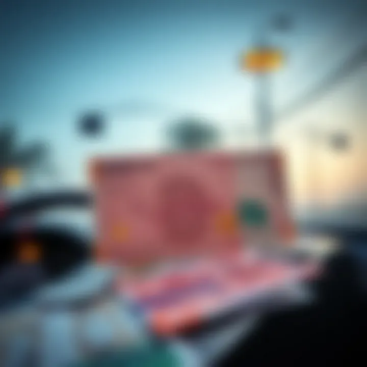 Political Influences on Currency Exchange Illustration representing political influences on currency exchange rates in Pakistan.