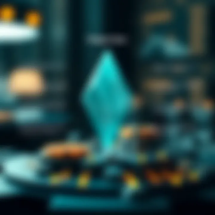 Infographic depicting the role of Polygon Scan in the cryptocurrency ecosystem