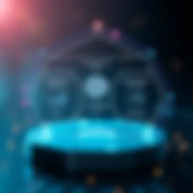 Diagram illustrating transparency and reliability in blockchain operations