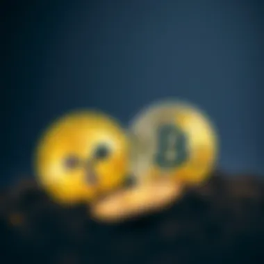 Comparative Features of Ripple and Bitcoin A visual representation comparing the unique features of Ripple and Bitcoin