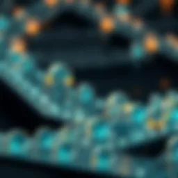 Conceptual representation of Saito blockchain technology