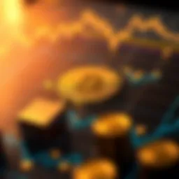 Visualization of cryptocurrency data representation