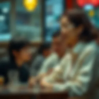 Sitga in Everyday Conversations Illustration depicting daily communication