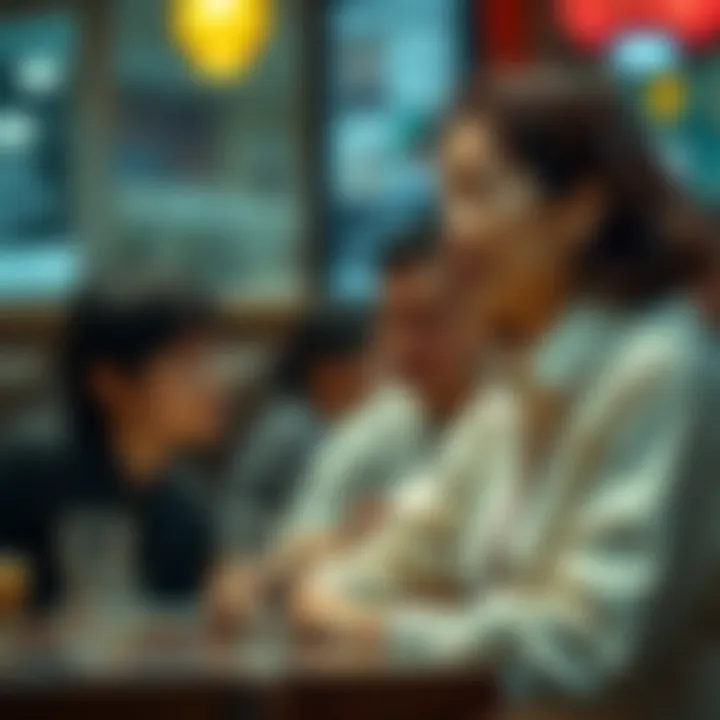 Sitga in Everyday Conversations Illustration depicting daily communication