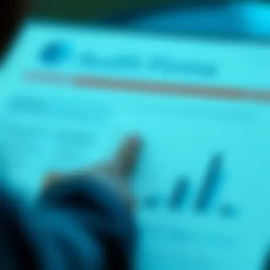 Chart illustrating the selection criteria for audit firms