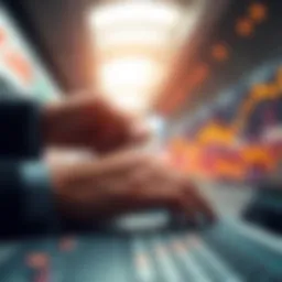 Illustration of smart order routing in cryptocurrency trading