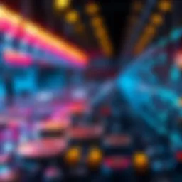 A conceptual illustration of blockchain technology and its innovations