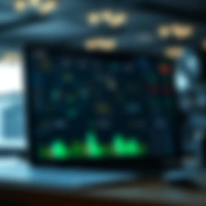 StarkNet Scan Interface Overview An overview of StarkNet Scan interface showcasing blockchain data analytics.