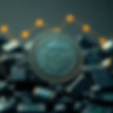 Conceptual image showcasing investment opportunities and risks related to TON coin