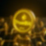 Conceptual representation of TrueBit technology in blockchain