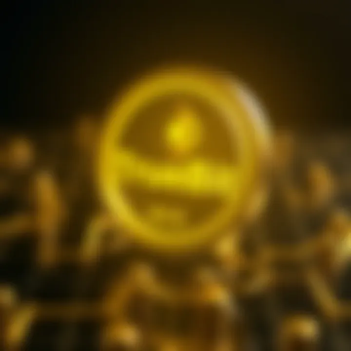 Conceptual representation of TrueBit technology in blockchain