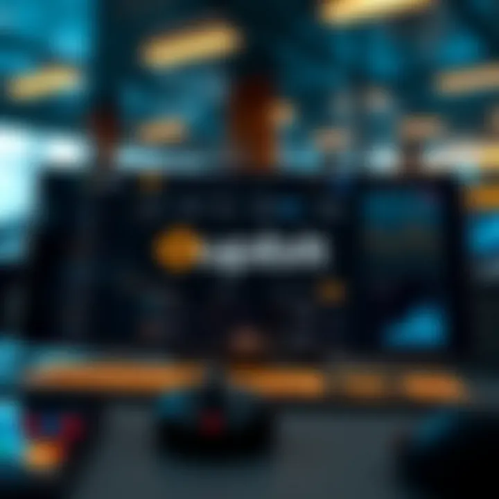 User interface overview of Upbit platform