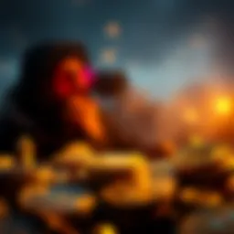 Visual representation of upcoming cryptocurrencies