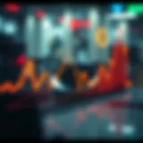 Graph showing USD to IDR exchange rate fluctuations