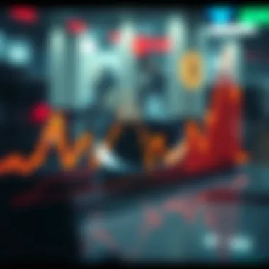 Graph showing USD to IDR exchange rate fluctuations