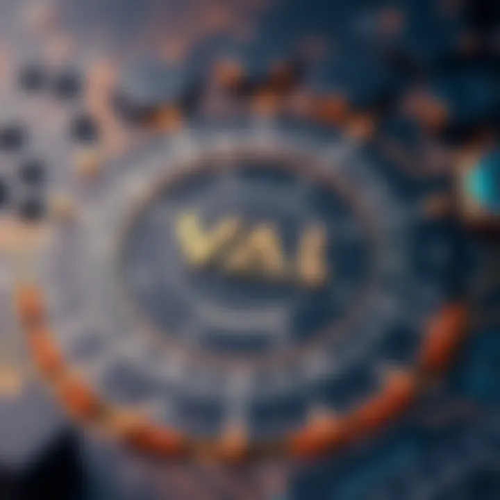 Technical diagram illustrating the architecture of Val Tokens