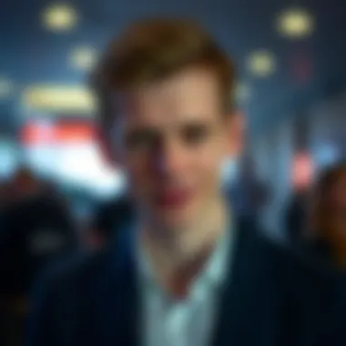 Portrait of Vitalik Buterin, co-founder of Ethereum