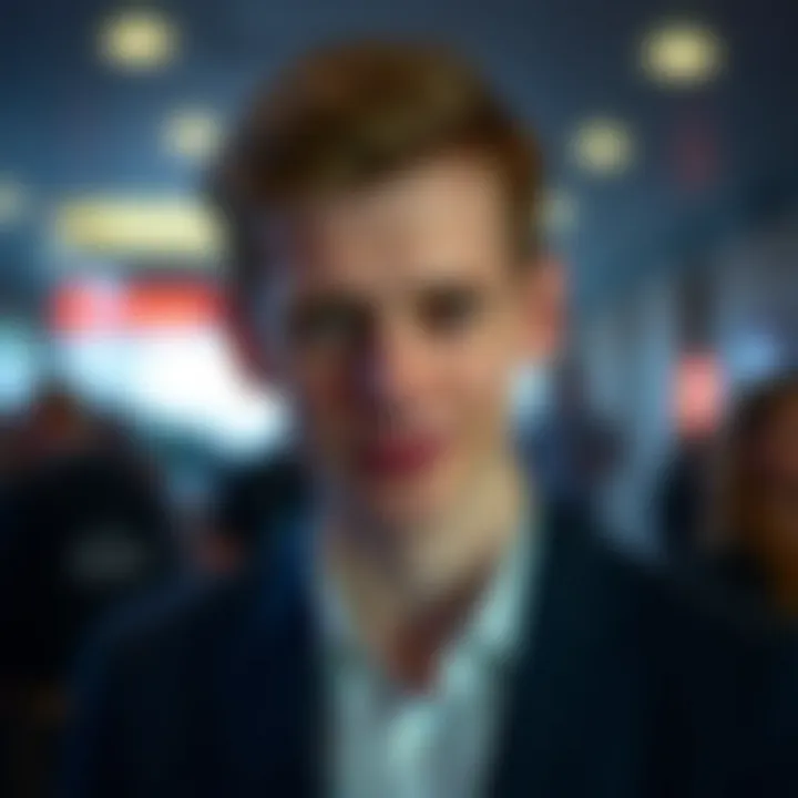 Portrait of Vitalik Buterin, co-founder of Ethereum