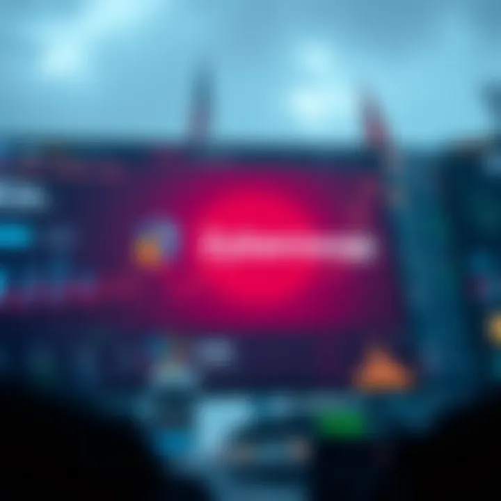 User interface of Zyberswap